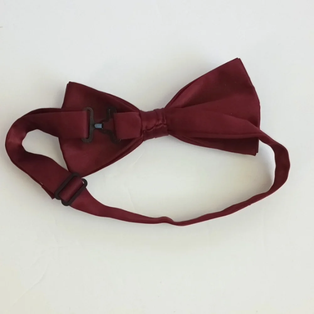 Elegant Burgundy Boy's Bow Tie